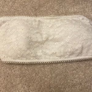 White lace bandeau size M/L